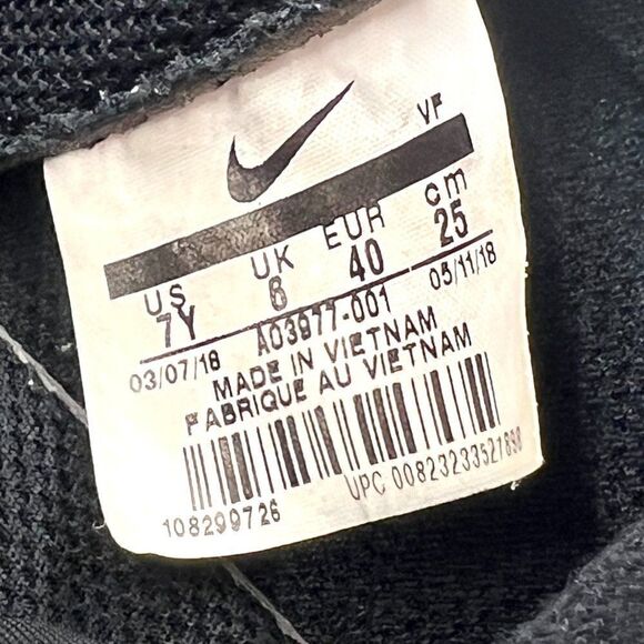 Nike Air Force 1 Low Just Do It Pack Black (GS) - Picture 9 of 13